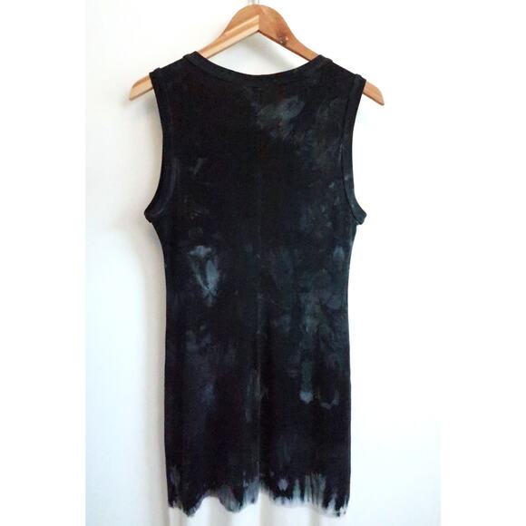 RAQUEL ALLEGRA Jersey Rib Column Tie-Dye Maxi Midi Tank Dress SSENSE 0 XS $325 - Picture 10 of 11